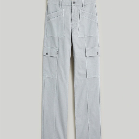 Madewell Pants - MADEWELL The Garment-Dyed 90s Straight Cargo Pant -Solstice